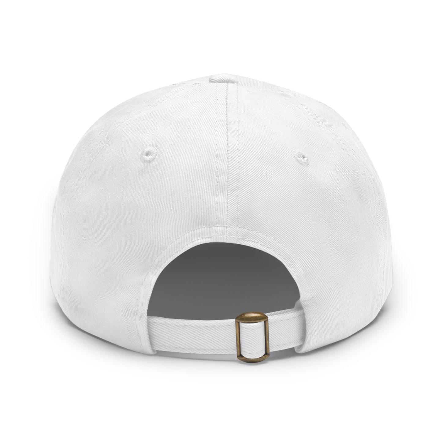 TRIBE UP Dad Hat with Leather Patch (Rectangle)