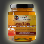 Sacred Nectar Aphrodisiac Honey 8 fl oz  jar