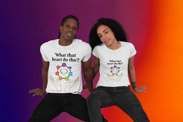 What that Heart Do Tho? Unisex Softstyle T-Shirt