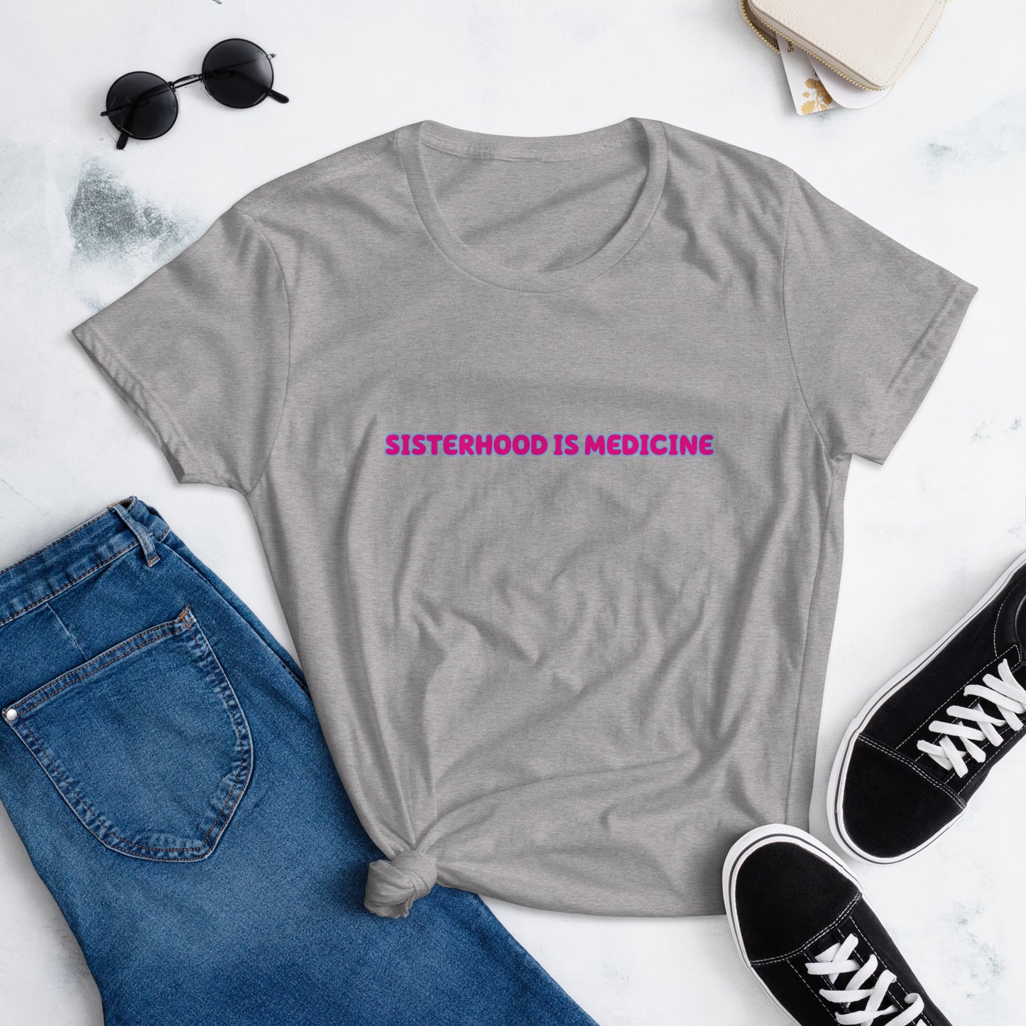SISTERHOOD IS MEDICINE T-SHIRT