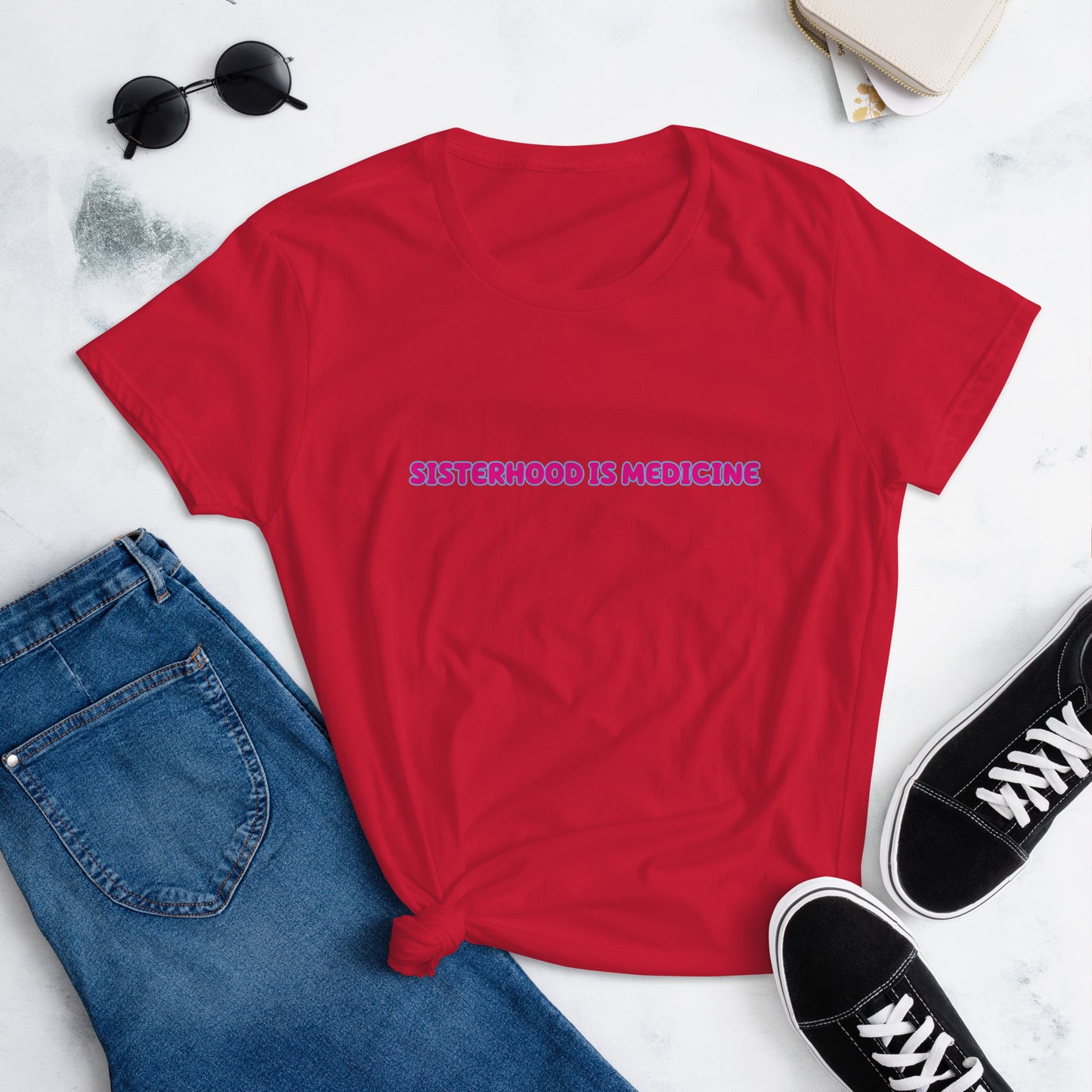 SISTERHOOD IS MEDICINE T-SHIRT