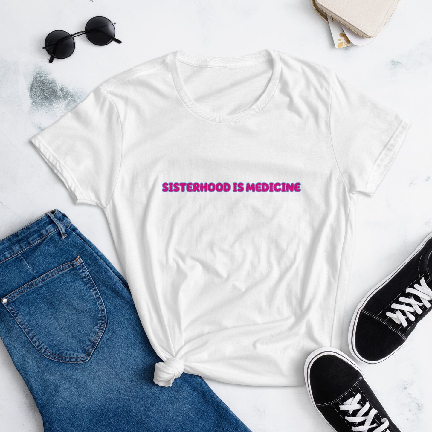 SISTERHOOD IS MEDICINE T-SHIRT